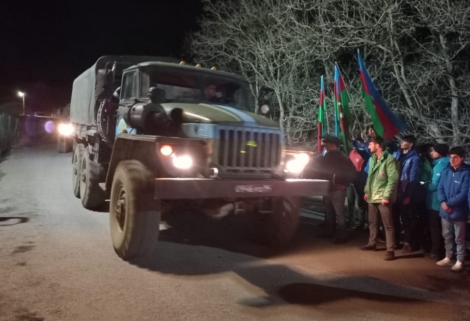 Sülhməramlıların daha 3 avtomobilinin aksiya ərazisindən keçidi təmin edilib