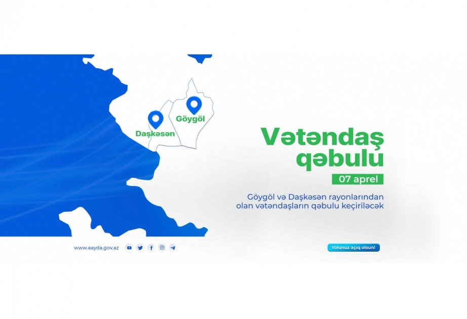AAYDA-nın sədri Göygöl rayonunda vətəndaşlarla görüşəcək