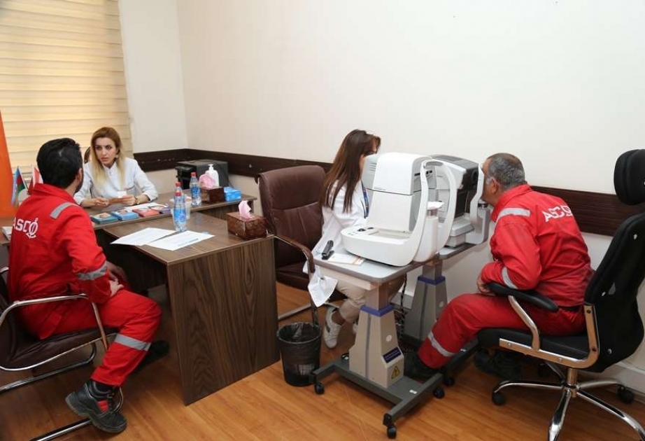 Dəniz Nəqliyyatı Donanmasında göz müayinəsi aksiyası: Dünyaya sağlam baxaq