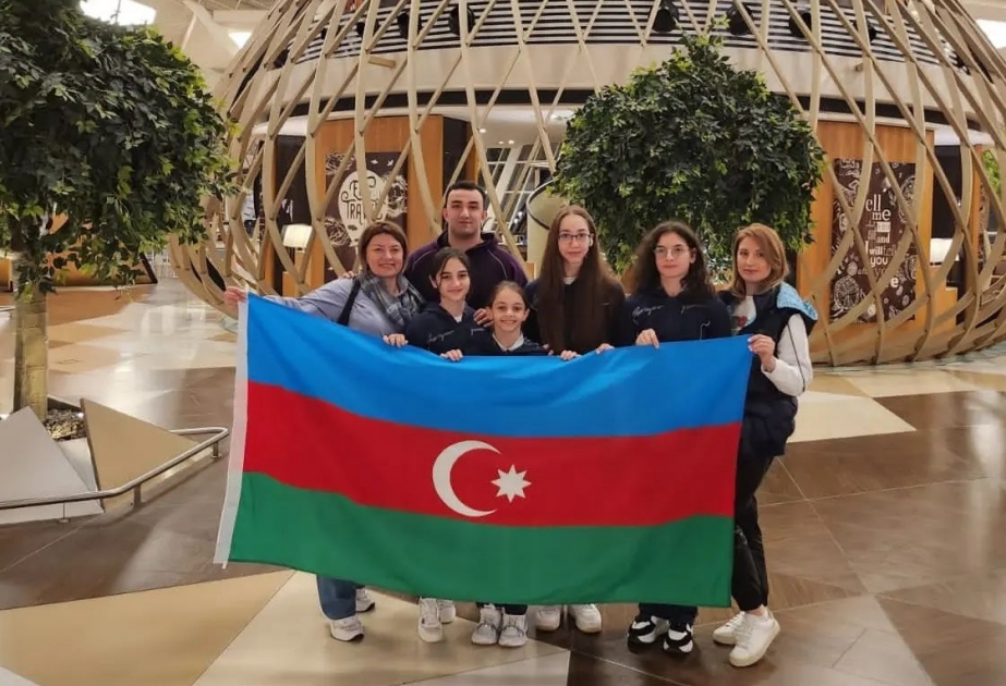 Akrobatika gimnastlarımız Belçikaya yollanıblar