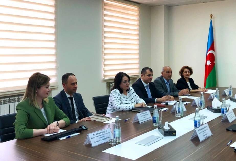 Finlandiya şirkətinin nümayəndə heyəti Qida Təhlükəsizliyi İnstitutunda olub