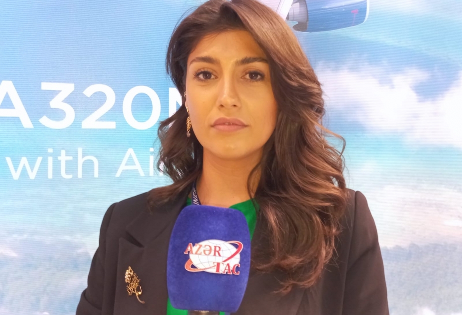 Nərmin Xəlilova: Sərgi iştirakçılarının stendimizi ziyarət etməklə yanaşı, aviabilet qazanmaq şansları da var