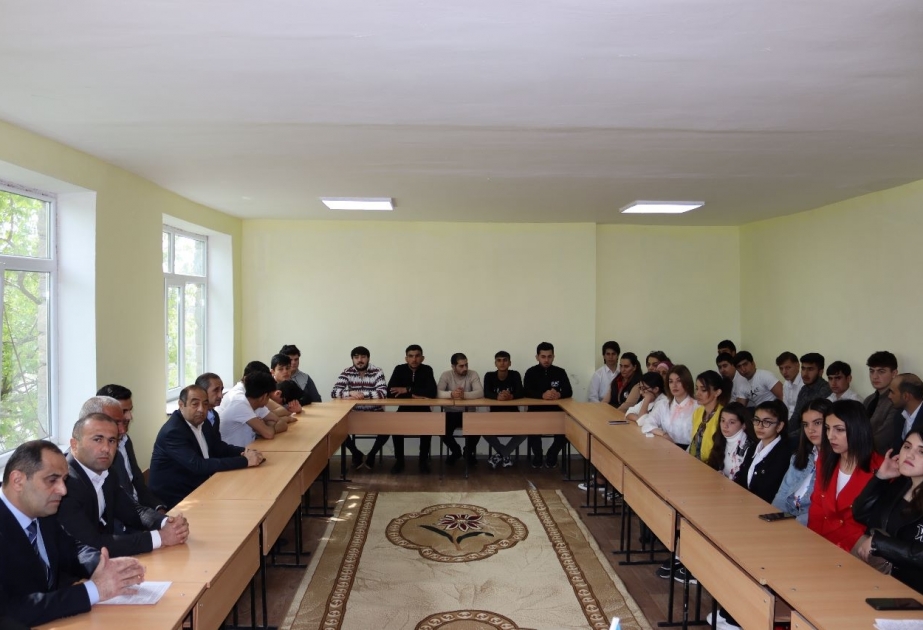İmişlidə “Heydər Əliyev və peşə təhsili” adlı tədbir keçirilib