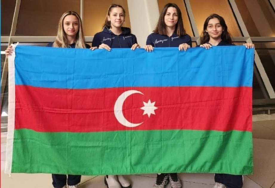 Aerobika gimnastlarımız Slovakiyada güclərini sınayıblar