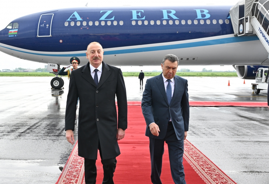Präsident Ilham Aliyev zu Staatsbesuch in Tadschikistan VIDEO