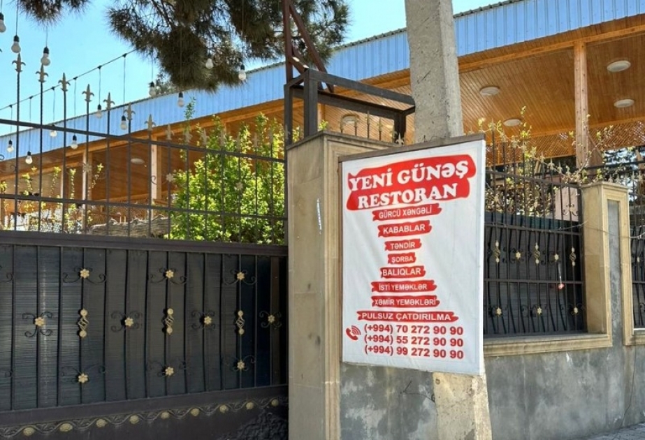 Gəncədə fəaliyyət göstərən restoranda nöqsanlar aşkarlanıb