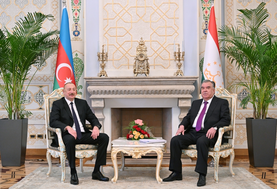 Emomali Rahmon: Tajikistan–Azerbaijan ties are developing in many areas