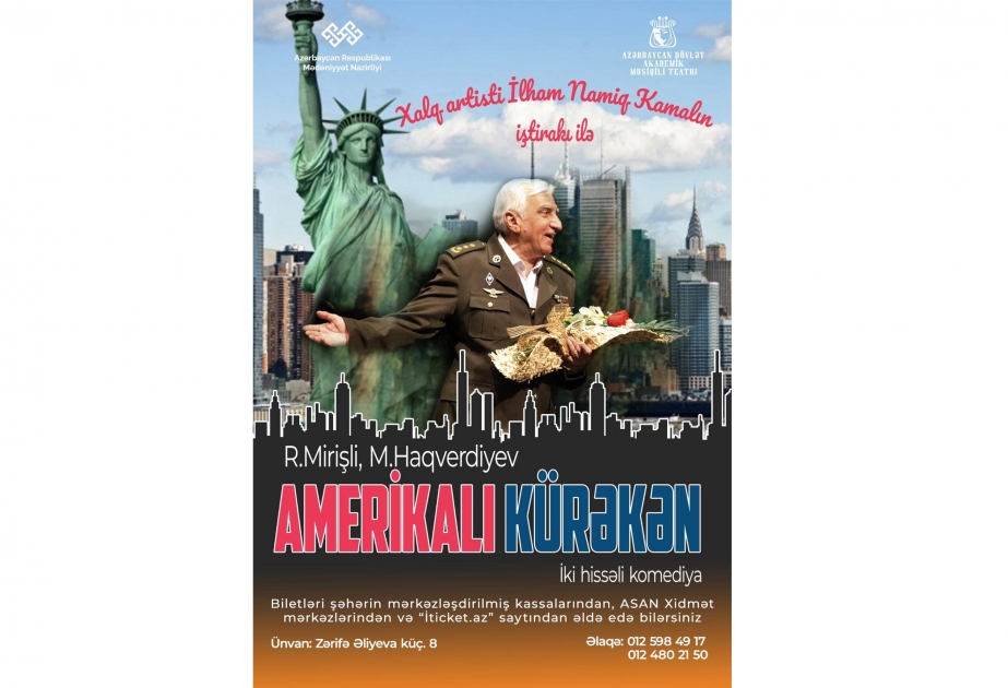 “Amerikalı kürəkən” yenidən Musiqili Teatrda