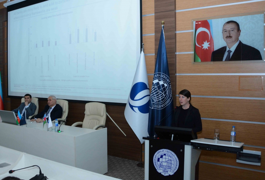 European Bank for Reconstruction and Development makes presentation at UNEC