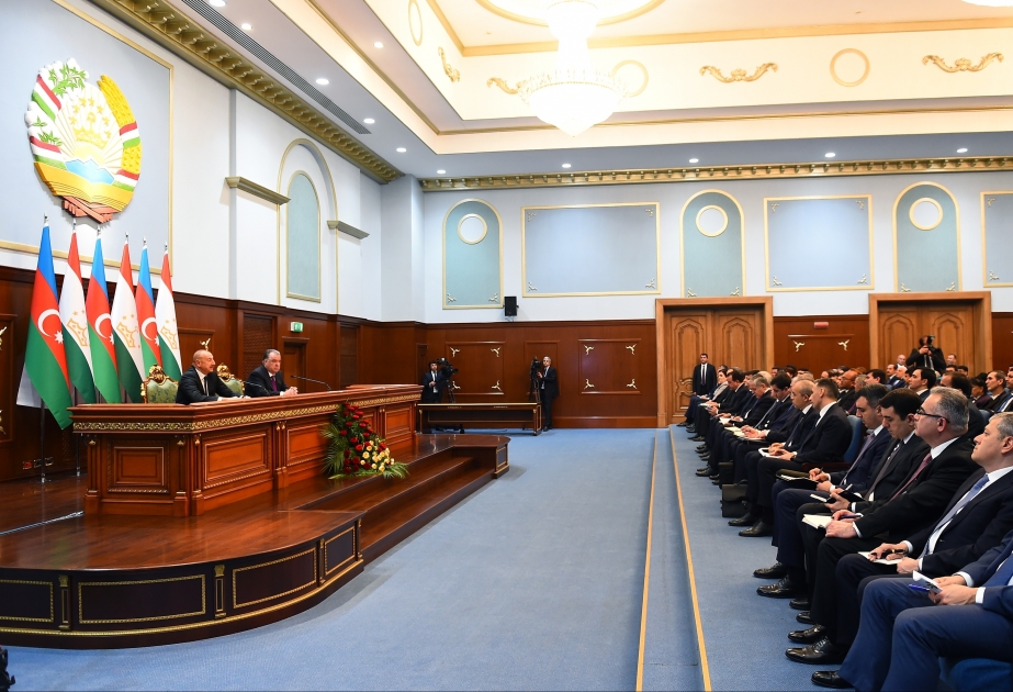 President Emomali Rahmon: Azerbaijani President’s visit is a logical continuation of centuries-old relations of mutual communication between our peoples
