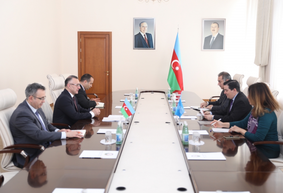 Se mantiene el intercambio de opiniones sobre la ejecución de nuevos proyectos entre Azerbaiyán y el PNUD