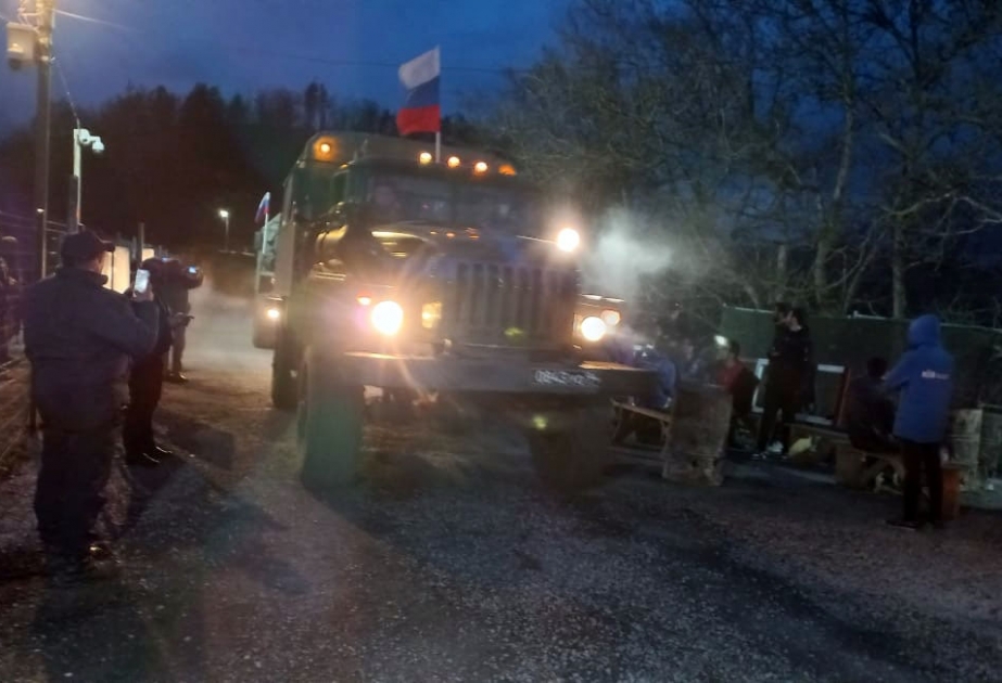 Laçın-Xankəndi yolu: Bu gün ekoaksiya ərazisindən 120-yə yaxın avtomobil sərbəst keçib