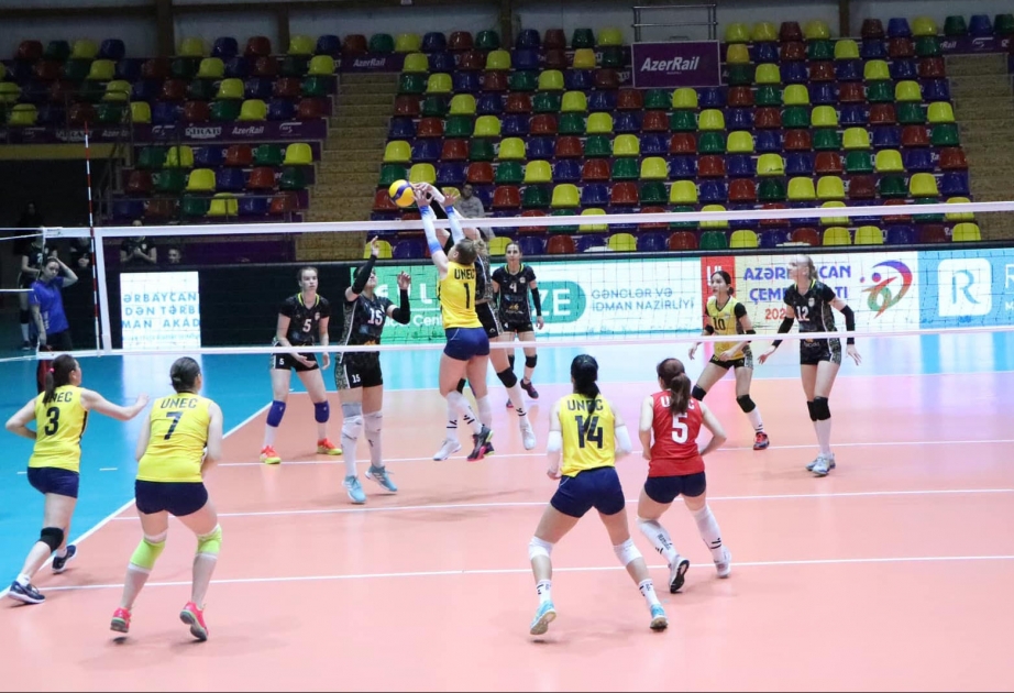 Qadın voleybolçular arasında Azərbaycan çempionatında ilk finalçı məlum olub