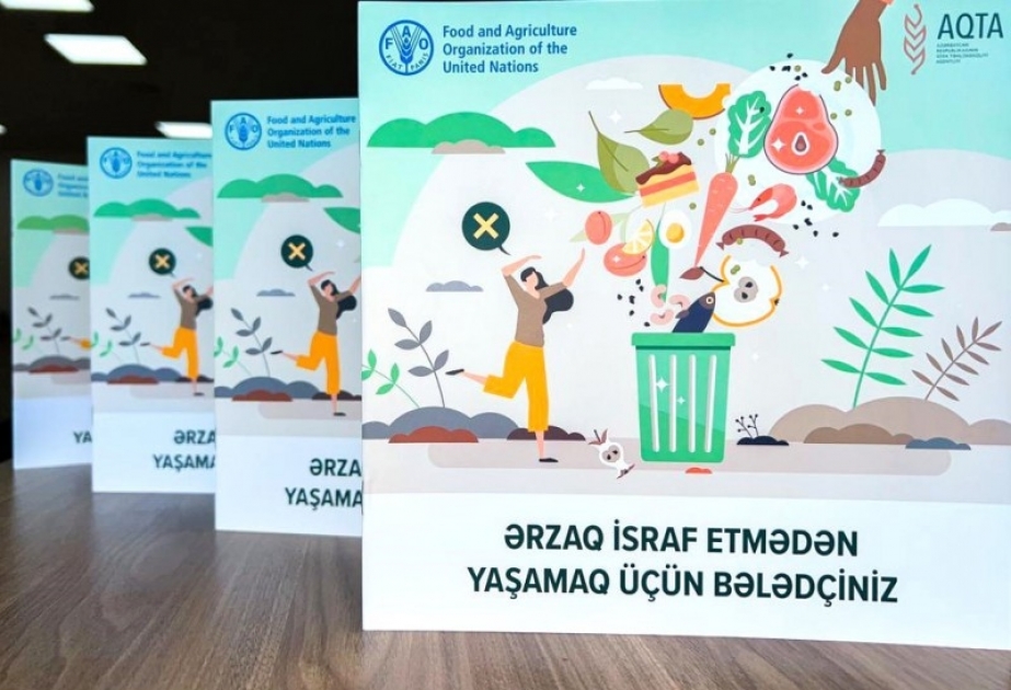 "Ərzaq israf etmədən yaşamaq üçün bələdçiniz" adlı kitabça çap olunub