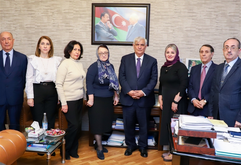 ADU-da Çeçenistan Dövlət Pedaqoji Universitetinin əməkdaşları ilə görüş