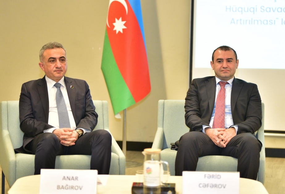Gənclər təşkilatlarının hüquqi savadlılığının artırılmasına dair layihənin icrası yekunlaşıb