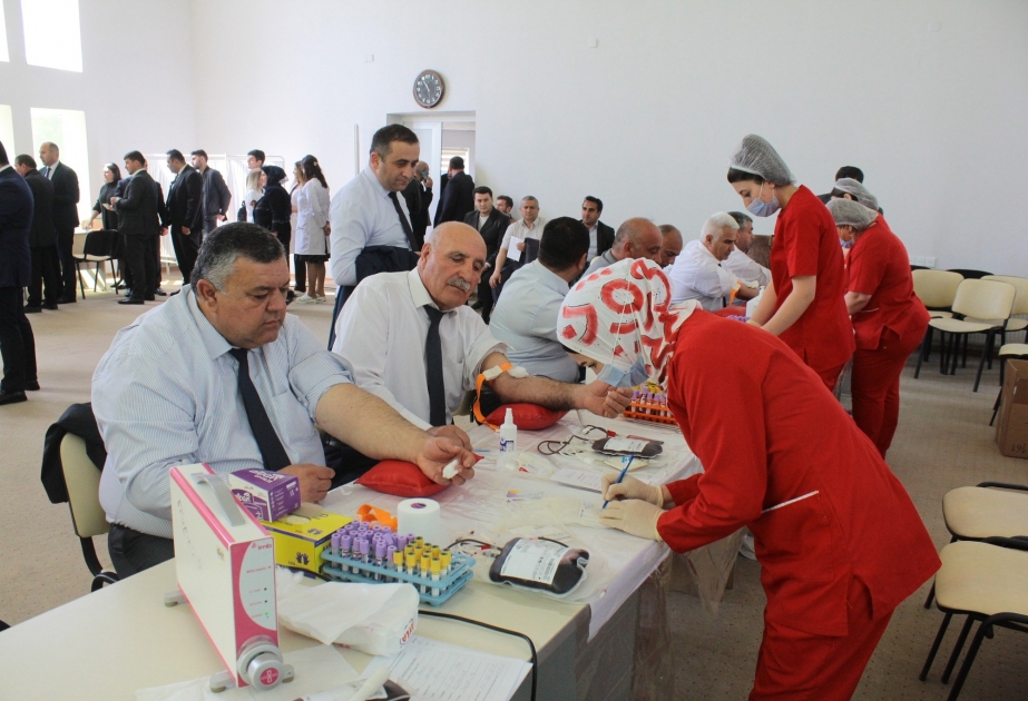Göygöldə qanvermə aksiyası keçirilib