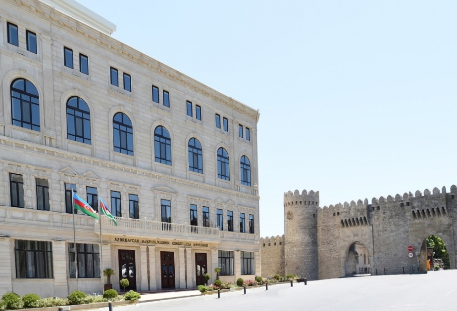 Konstitusiya Məhkəməsi Plenumu Şəki Apellyasiya Məhkəməsinin müraciəti əsasında qərar qəbul edib