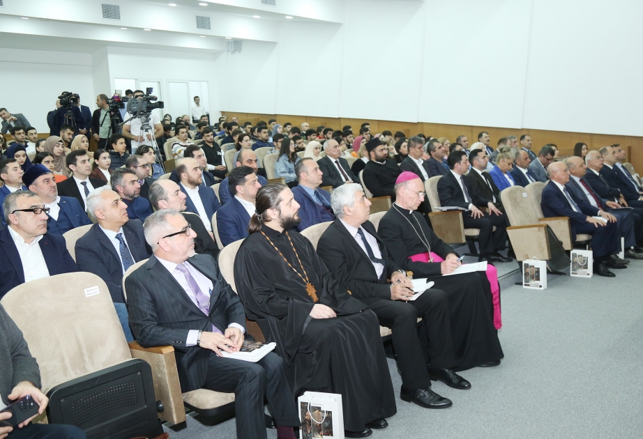 Bakıda “Din və qlobal təhlükəsizlik” kitabının təqdimatı olub