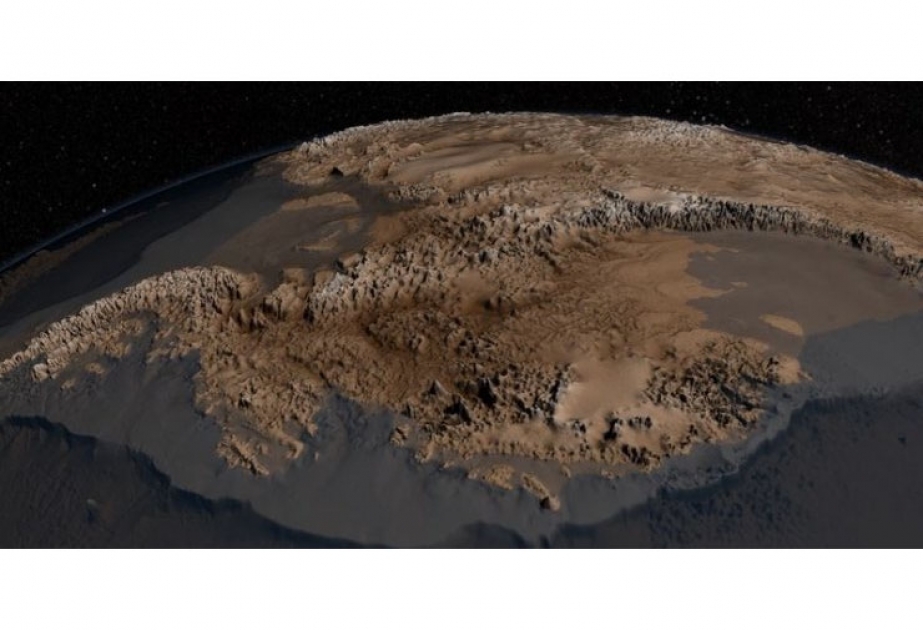 Исследователи создали карту ландшафта Антарктиды без слоя льда