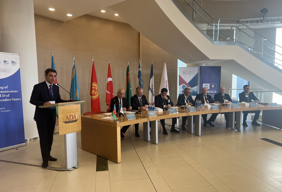 Arranca en Bakú la 9ª reunión de las Comisiones Nacionales para la UNESCO de los Estados miembros de TURKSOY