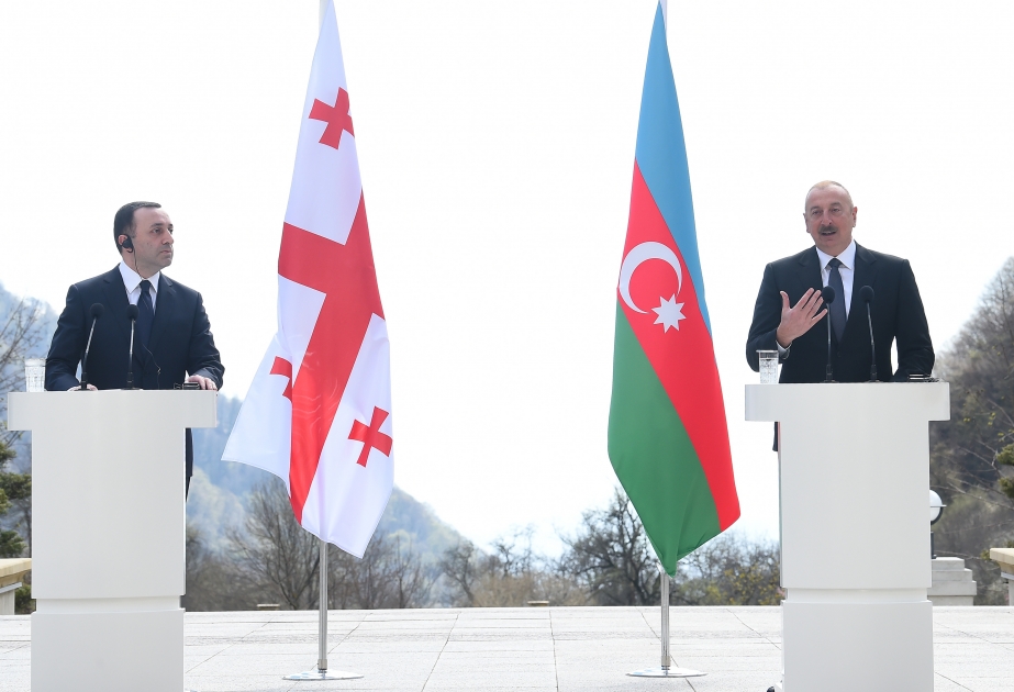 Prezident: Həm Gürcüstanın, həm də Azərbaycanın maraqlı tarixi yerləri ilə tanış olmağımız dostluğumuzu daha da gücləndirir VİDEO