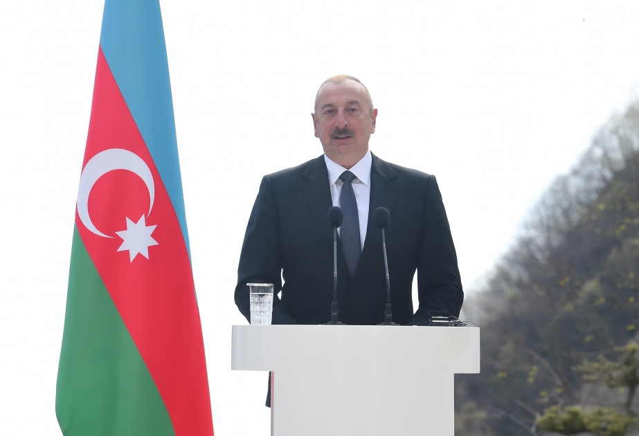 Präsident Ilham Aliyev: Alle diskutierten Themen verfolgen nur Ziele, bilaterale Zusammenarbeit weiter zu vertiefen
