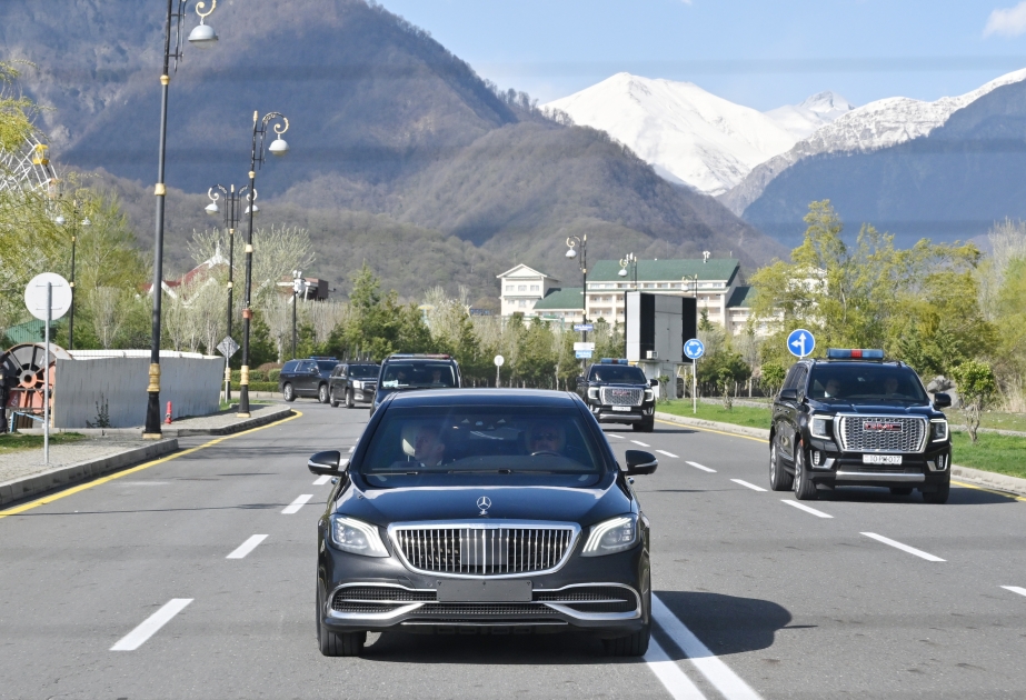 Prime Minister of Georgia toured city of Gabala VIDEO