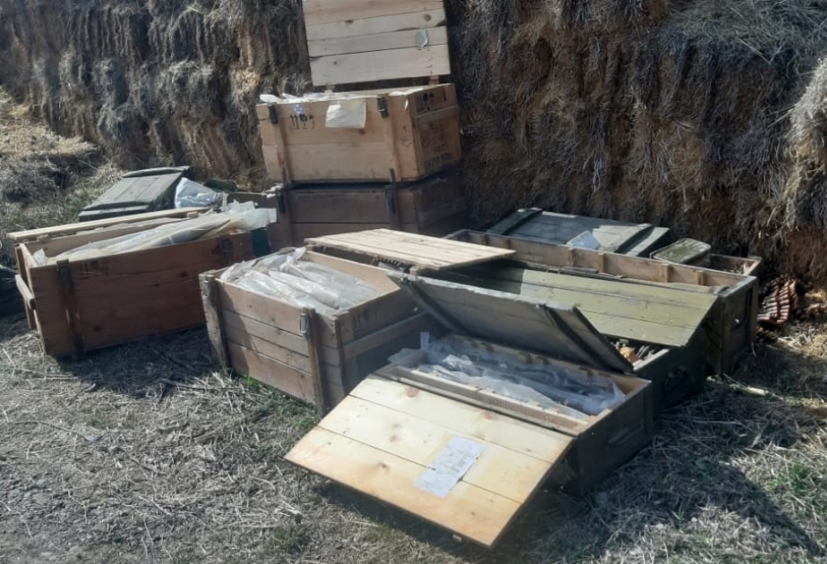 Qubadlıda döyüş sursatları aşkar edilib