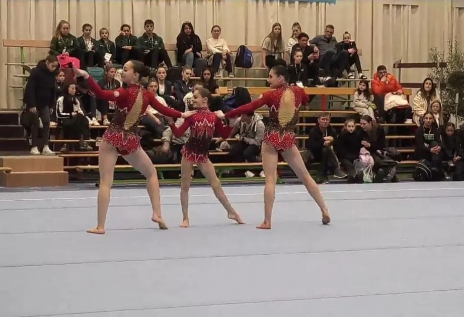 Akrobatika gimnastlarımız dünya kuboku yarışlarının finalına yüksəliblər