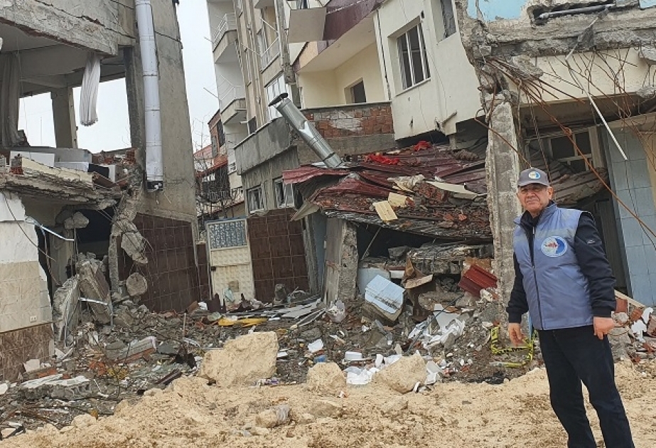 Respublika Seysmoloji Xidmət Mərkəzinin əməkdaşları Türkiyənin zəlzələ bölgəsində tədqiqatları davam etdirirlər