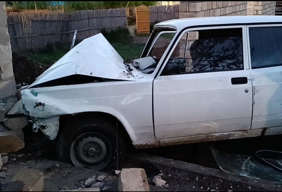 Tovuzda iki avtomobil toqquşub, bir nəfər yaralanıb