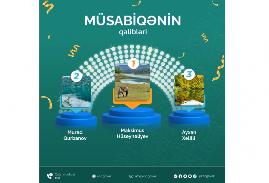 “Təbiət sənin gözündə” müsabiqəsinin qalibləri müəyyənləşib