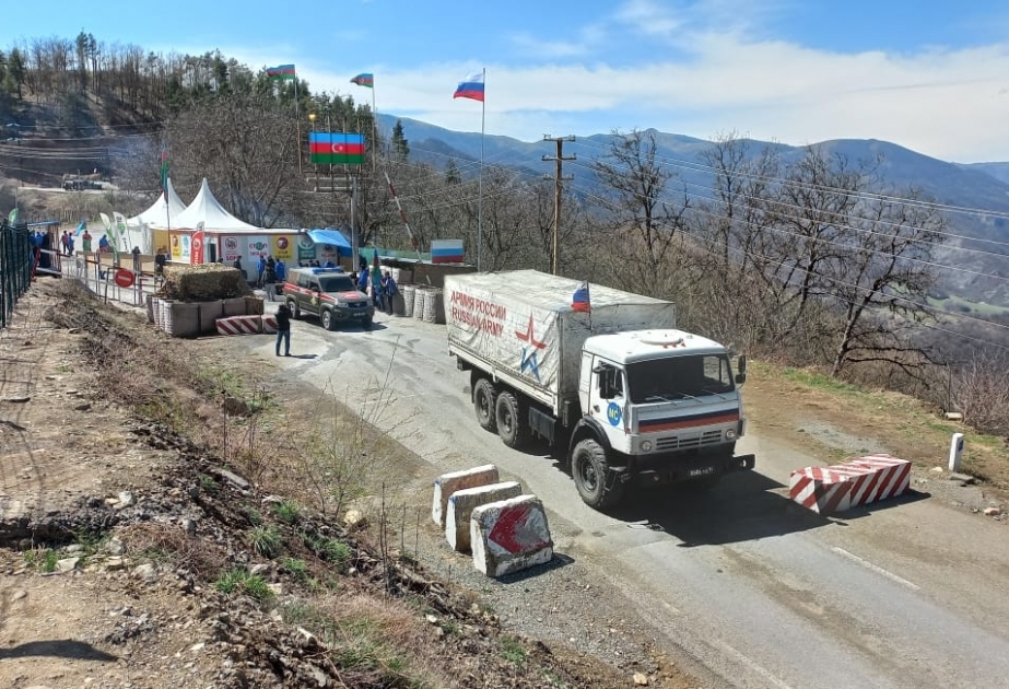 Sülhməramlılara aid növbəti avtomobillərin aksiya ərazisindən sərbəst keçidi təmin olunub