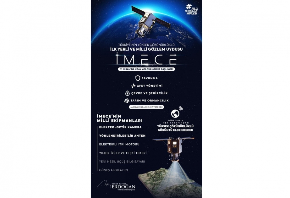 Türkiye to launch new observation satellite on Tuesday