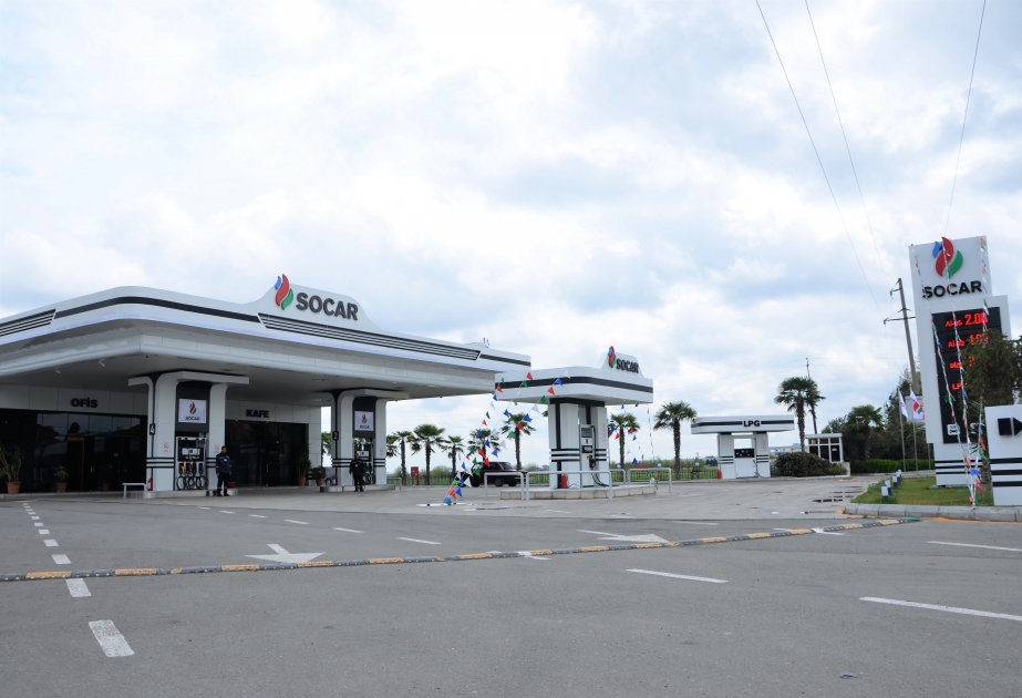 В Барде сдана в эксплуатацию первая АЗС марки SOCAR
