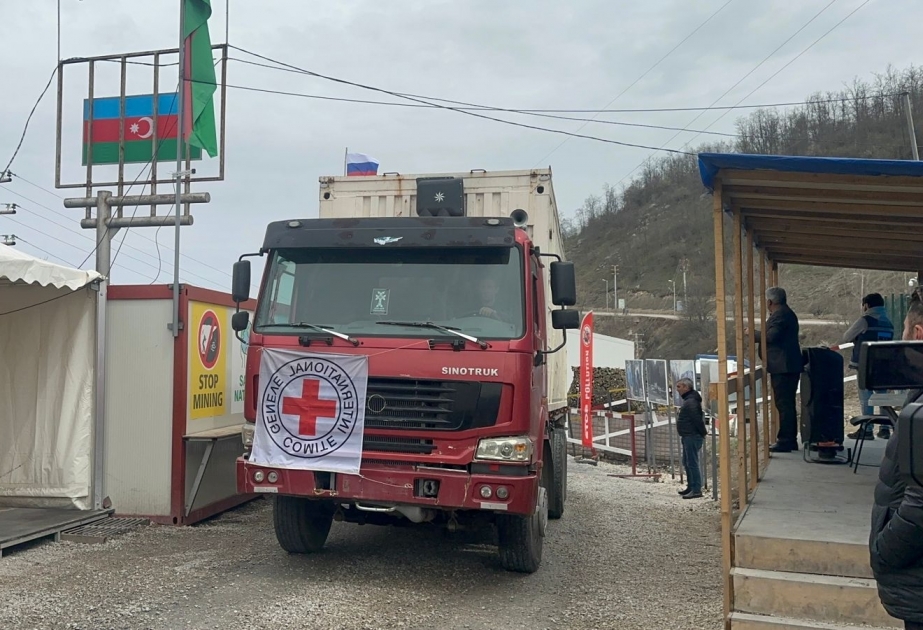 Laçın-Xankəndi yolu: BQXK-yə məxsus altı avtomobilin aksiya ərazisindən keçidinə şərait yaradılıb