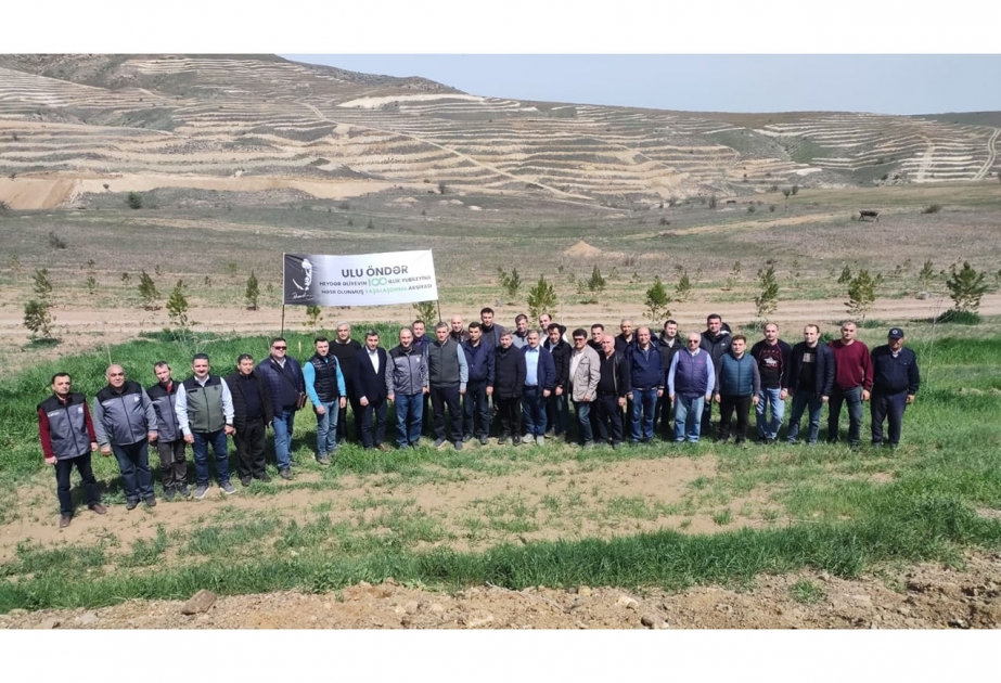 Hesablama Palatası Cəbrayılda Ulu Öndərin 100 illiyinə həsr olunmuş ağacəkmə aksiyası keçirib
