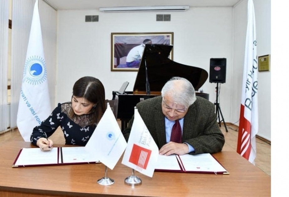 Se firma un Memorando de Entendimiento entre la Fundación Internacional para la Cultura y el Patrimonio Túrquicos y la Academia de Música de Bakú