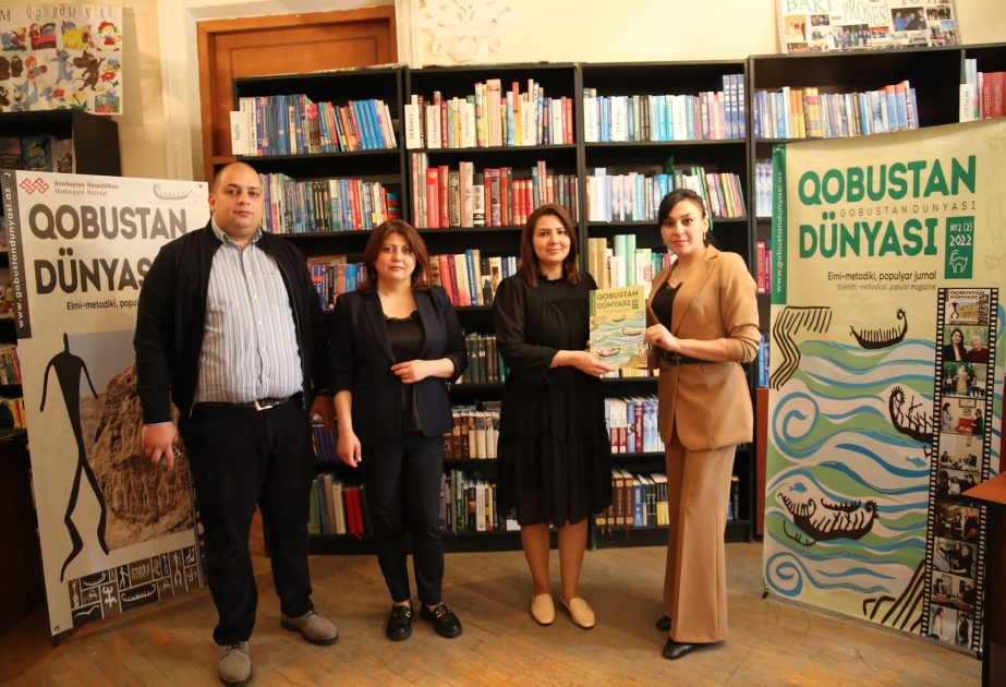 “Qobustan dünyası” jurnalının Qaradağ kitabxanasında təqdimatı olub