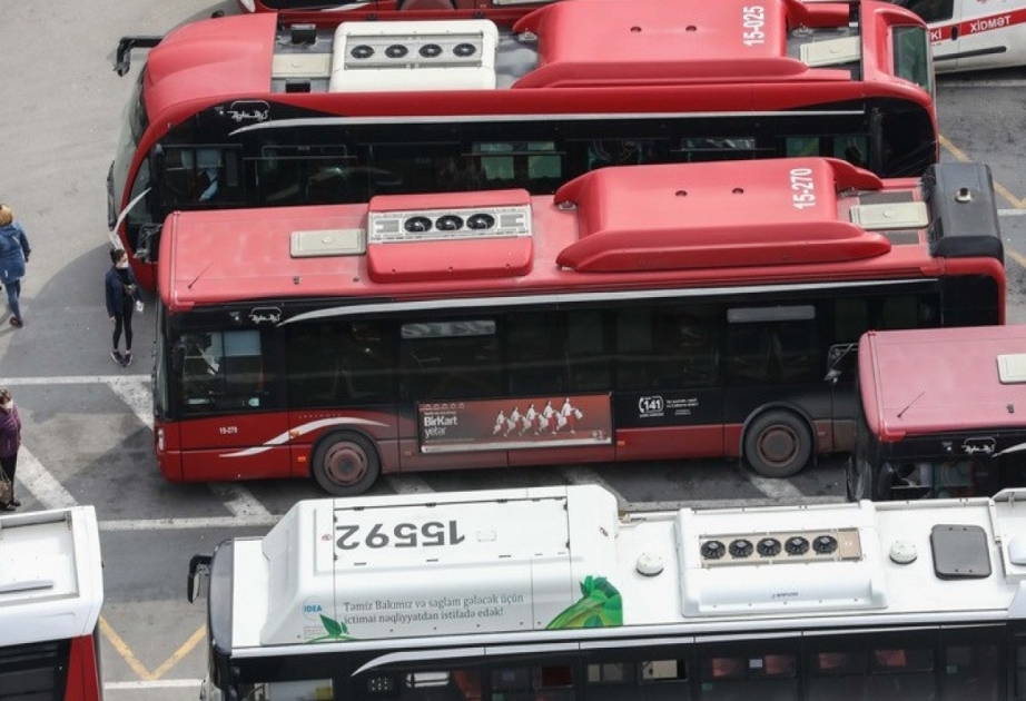 Paytaxtın müxtəlif ərazilərində 216 avtobusun hərəkət intervalında gecikmələr var