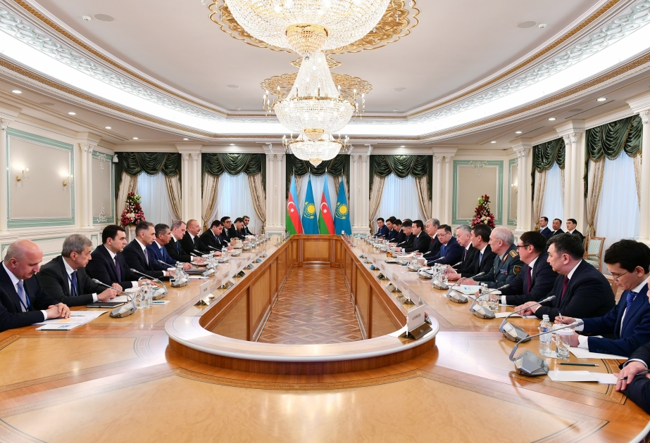 Tokayev: An active and trusting political dialogue has been established between Kazakhstan and Azerbaijan