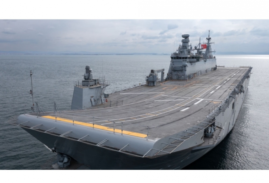 В Турции ввели в строй многоцелевой десантный корабль TCG Anadolu