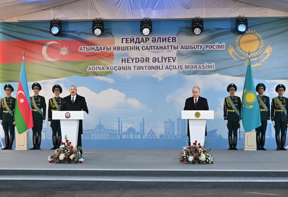 Prezident İlham Əliyev: Heydər Əliyev bizə onun işlərini davam etdirməyimizi vəsiyyət edib