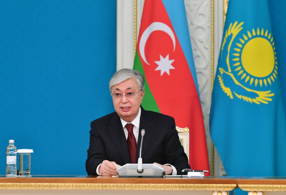 توكايف: بفضل مساعينا المشتركة أصبحت العلاقات بين كازاخستان وأذربيجان أكثر وضوحا