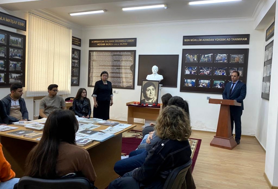 UNEC Zaqatala filialında görkəmli oftalmoloq-alim Zərifə Əliyevanın xatirəsi anılıb