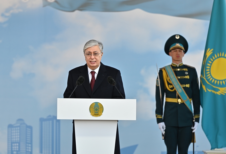Presidente Kassym-Jomart Tokayev: “Nuestro deber es perpetuar y preservar la memoria de personalidades tan eminentes como Heydar Aliyev”
