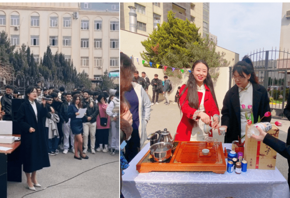 阿塞拜疆语言大学孔子学院受邀参加旅游与管理大学“诺乌鲁兹”节庆祝活动