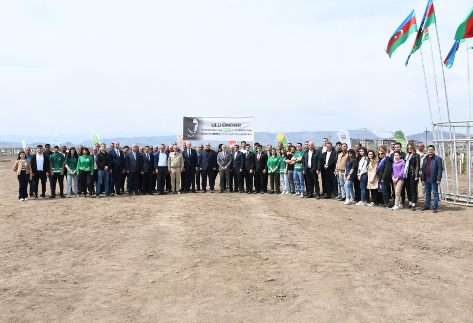 Yaz ağac əkini başlayandan təkcə meşə fondu torpaqlarında bir milyondan artıq ağac əkilib