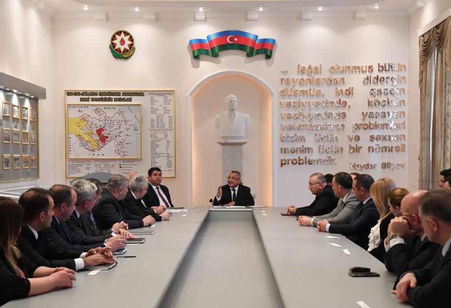 Dövlət Komitəsində Ümummilli Lider Heydər Əliyevin 100 illiyinə həsr olunmuş tədbir keçirilib